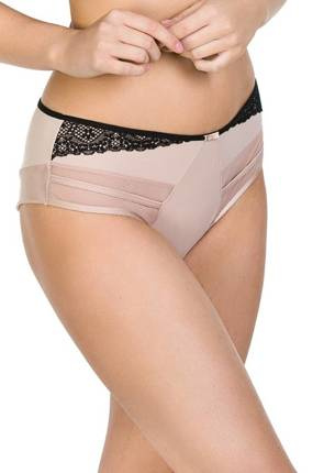 19101 Laura Lace Figi damskie Mediolano mocca