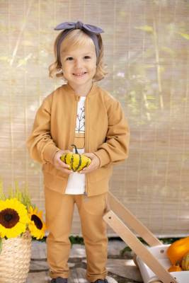 Tres Bien Bluza dla dziewczynki Pinokio - żółty