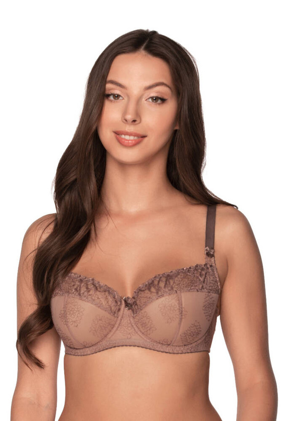 BS 1107 Elena Biustonosz półusztywniany Gaia mokka