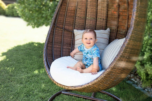 Nature Rampers chłopięcy Ewa Klucze - druk niebieski