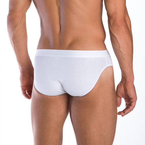  M-4001 SD-01 Slipy Męskie Lama biały