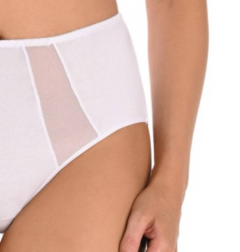 1125 Vicky Figi z wysokim stanem Teyli - biały