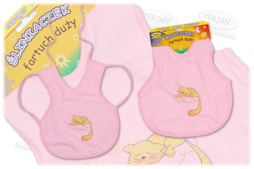 Śliniak fartuch duży TERJAN ecru