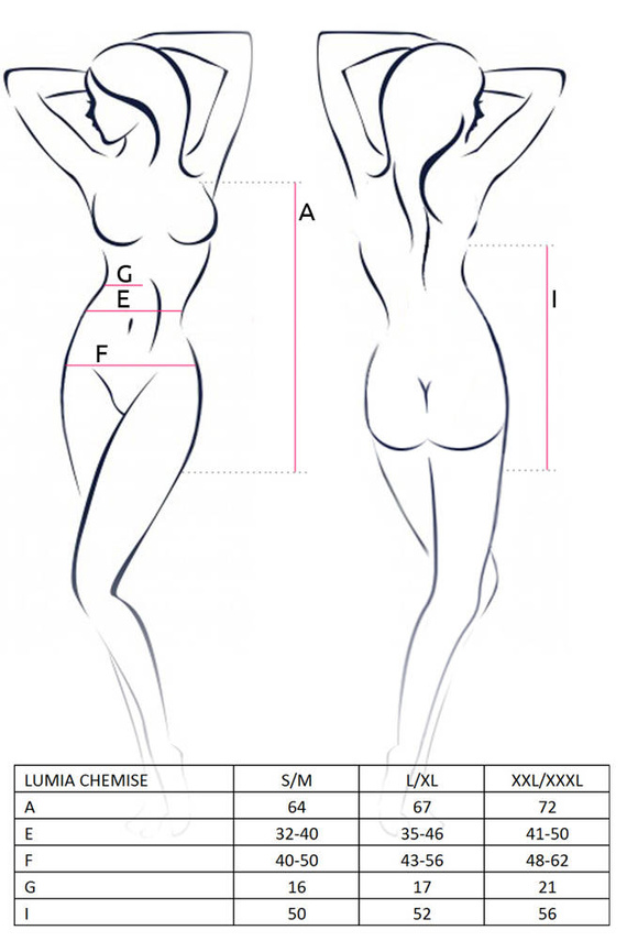 Lumia Chemise koszulka damska Passion czarny