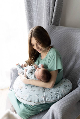 4457 Poduszka do karmienia Doctor Nap - pool blue