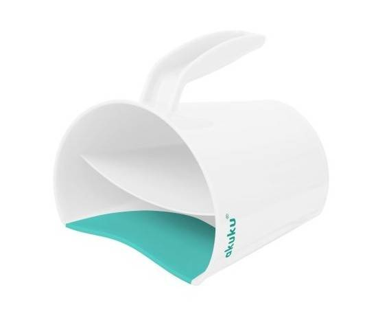 ALA0430 Kubek do spłukiwania włosów Akuku biały 