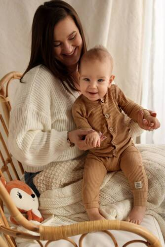 11234L "Natural Harmony" Bluza Makoma latte