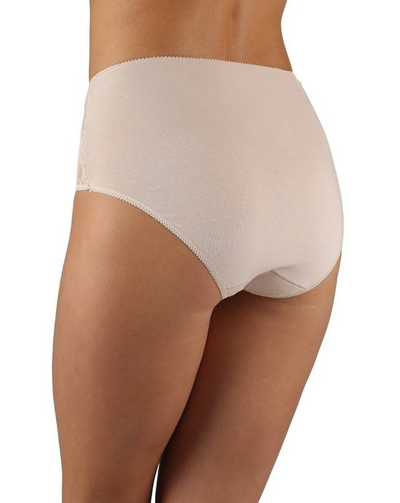 Elba maxi figi Italian Fashion - pudrowy