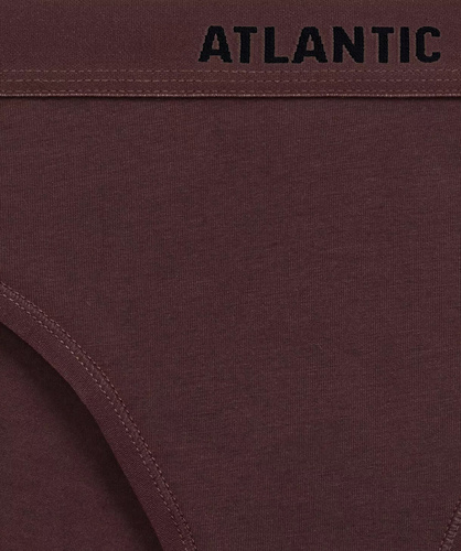 Figi 3CLP-012B Sport A’3 – damskie figi bawełniane, 3-pak, cappucino czekoladowy czarny	