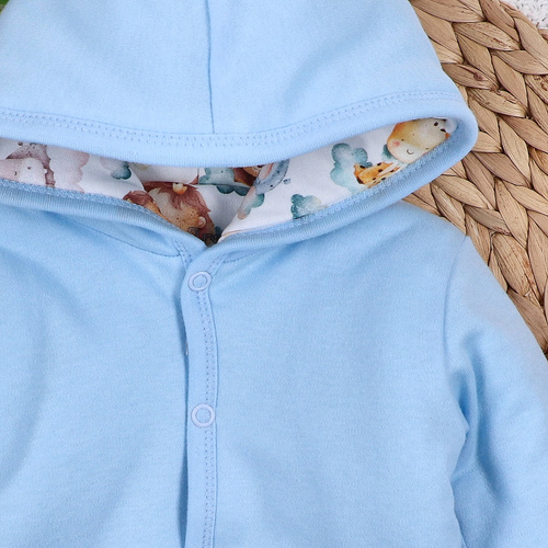 ABN-5616 Kurtka niemowlęca Little Dreamers Nini z bawełny organicznej – ekologiczna, bezpieczna, ciepła