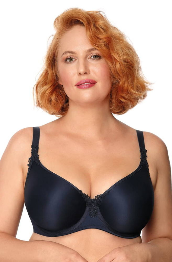 Anita BIG biustonosz usztywniany NIPPLEX - granatowy