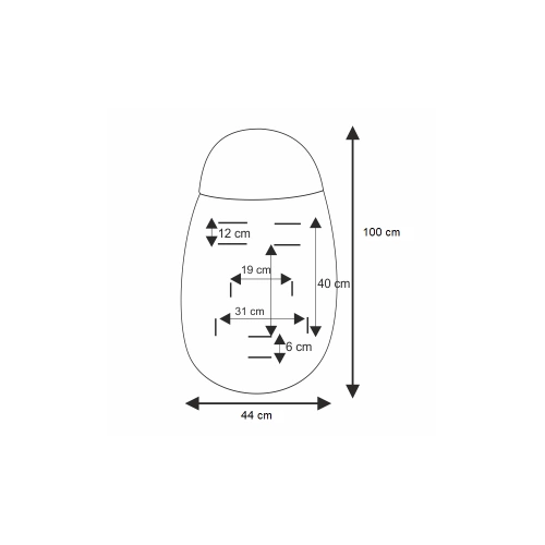 Śpiworek do wózka Eevi- jeans