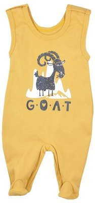 Mountains Śpioch bawełniany Koala - żółty