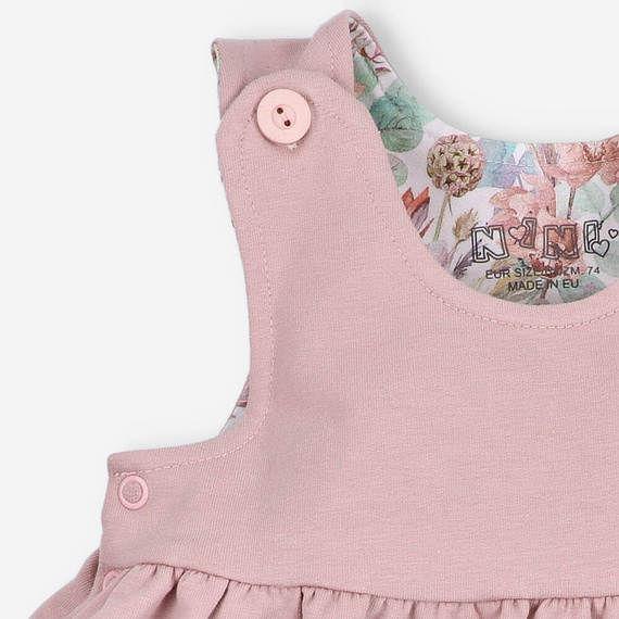 Magic Flowers Sukienka z bawełny organicznej Nini 