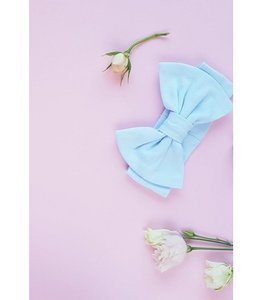 2116K Julietta Opaska z kokardką Marija - błękitny