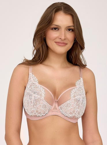AVA AV 2224 Velvet Blush Maxi – miękki biustonosz plus size z podporą