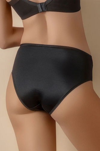 MARA 3138 Selene Figi Czarne Wysoki Stan Koronkowe Modelujące Sylwetkę