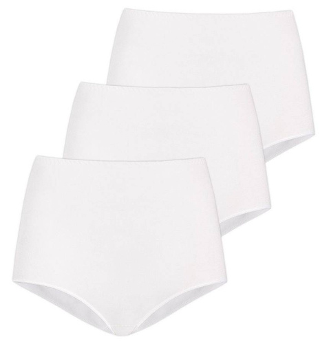 148-3 Classico Wielopak figi z wysokim stanem Teyli - biały