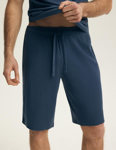 Henderson 44605 Play piżama męska bawełna krótki rękaw komfort granatowa