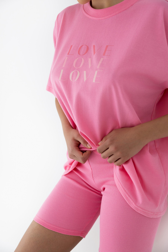 Maud Piżama Damska Sensis - różowy