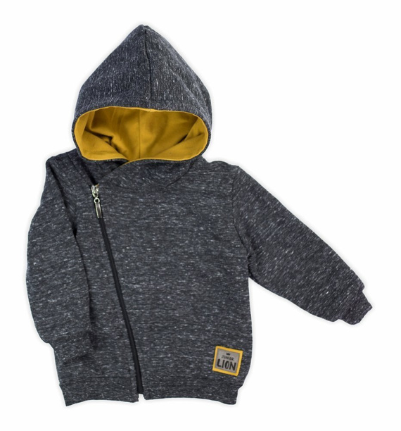 173275 Bluza dresowa rozpinana "Prince" Nicol - grafit