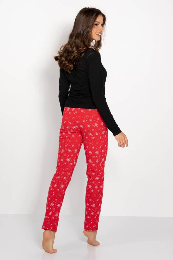 Christmas Time Piżama damska Momenti Per Me red