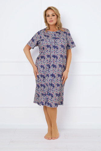 Bonaria koszula nocna, krótki rękaw Italian Fashion - druk