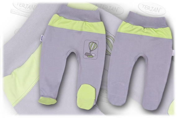 Półśpiochy bawełniany "BALONIK" żółty