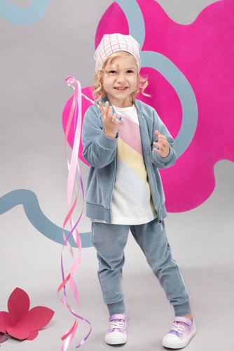 Romantic Bluza rozpinana Pinokio - niebieski