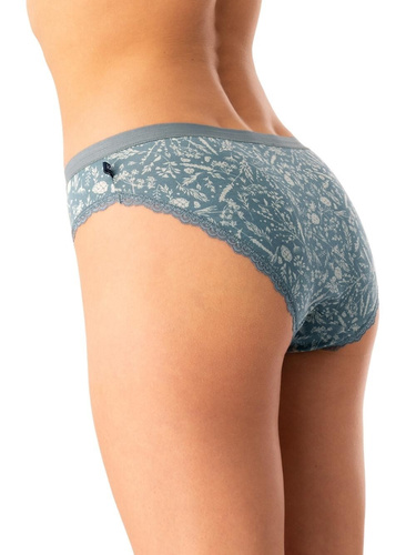 Figi damskie LPR 830  Key  zielony miętowy – bawełna, 2-pak w pudełku, wygodne i klasyczne