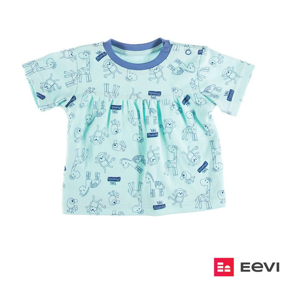 Bluzka dla dziewczynki "SAWANNA" Ewa Klucze turkusowa