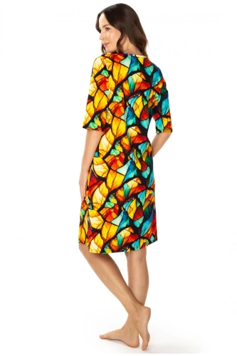 86678 Vitrage Koszula nocna Mewa druk kolorowy