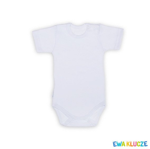 Body krótki rękaw "BIAŁE" Ewa Klucze