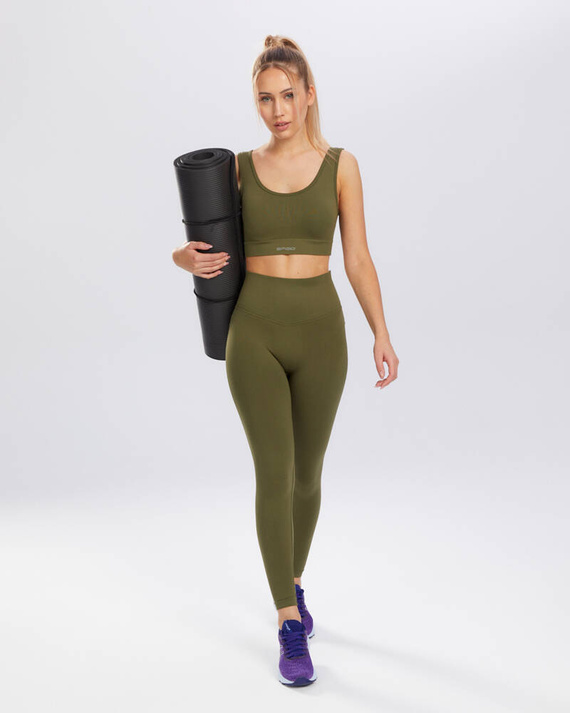 Adapt biustonosz sportowy Spaio khaki 