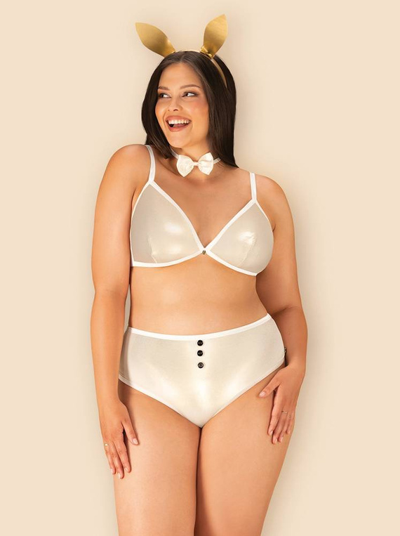 Neo Goldes Seksowny Komplet damski Obsessive złoty +