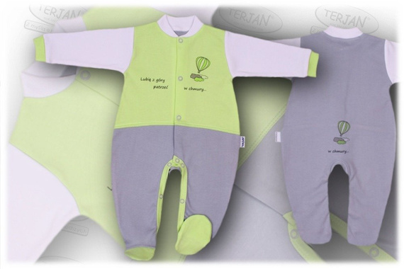 Pajac "BALONIK" zielony Terjan