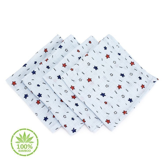 Chusteczki 100% Bamboo Muślin Fairies Makaszka