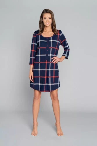 Izera koszula damska i do karmienia 3/4 rękaw Italian Fashion - druk