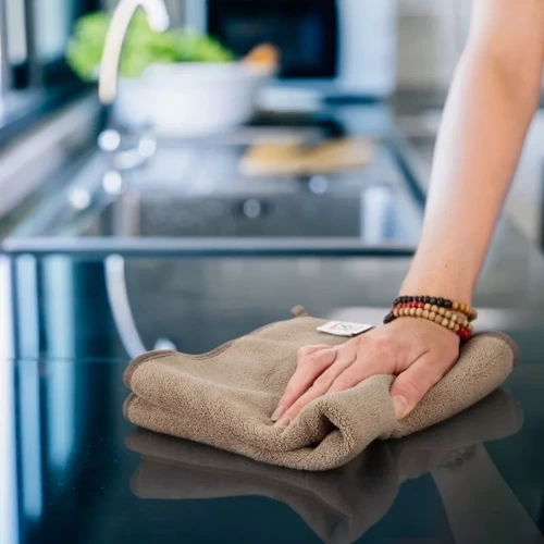 Tala Ścierka kuchenna z mikrofibry Design 91 brązowy