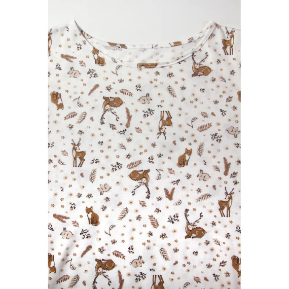 2667/03 Koszula nocna Sesto Senso biały 