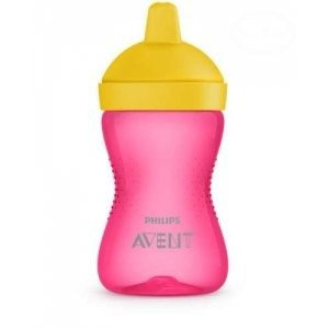 Kubek twardy ustnik 300ml GIRL AVENT PHILIPS różowy