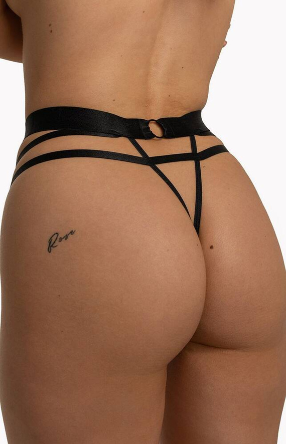 Meredith thong stringi damskie Anais - czarny