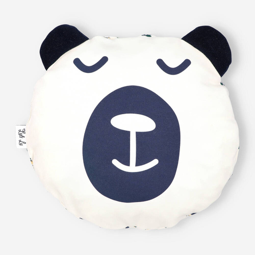 LUL-0050 Kocyk niemowlęcy z poduszką Luli Lu - granatowy 