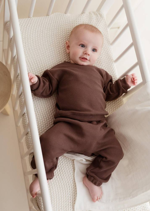 Pure Bluza dresowa Koala - brązowa