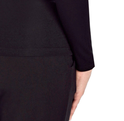 5503 Aria Bluzka damska bambusowa Teyli - czarny