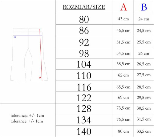 Nicol Tosia 225212 Spodnie Dzwony Dziewczęce Prążkowane liliowe Bawełna