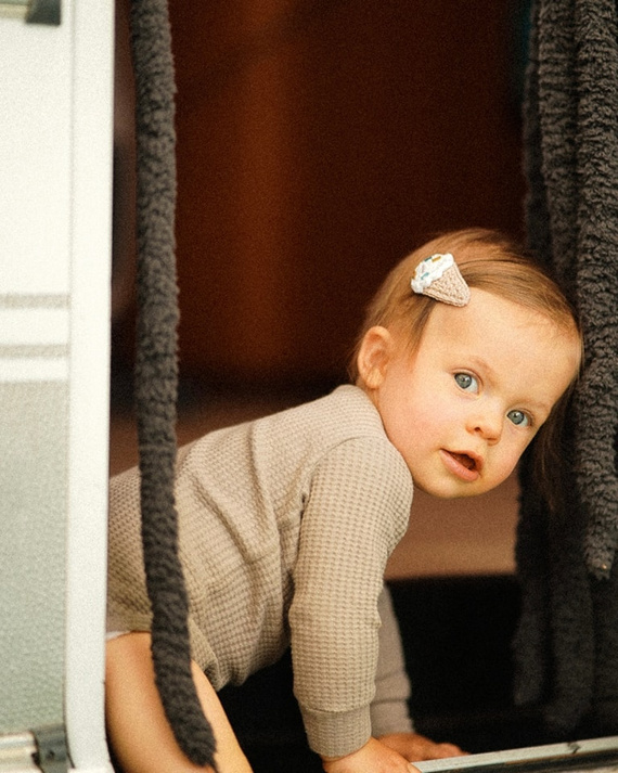 03249DRPS "Waffel Stone" Body polo z długim rękawem Makoma stone