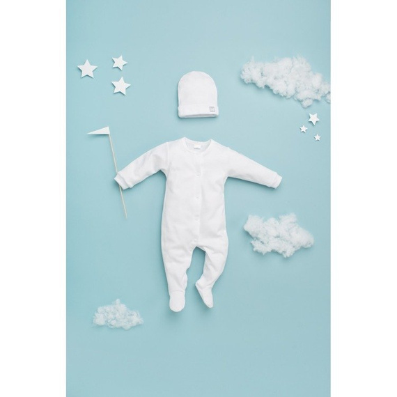 Pajac "WHITE" biały