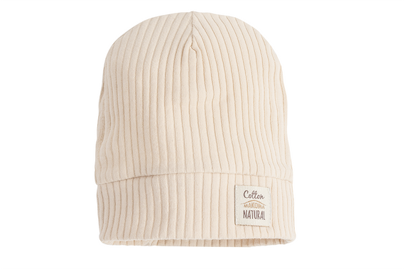 4234B "Natural Harmony" Czapeczka niemowlęca Makoma beżowy