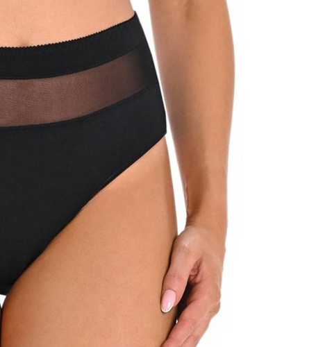 1126 Vera Figi z wysokim stanem Teyli - czarny